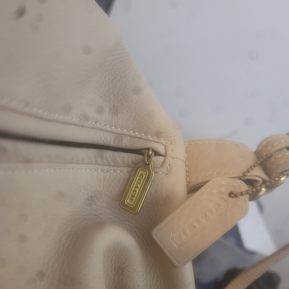 Coach Beige Drawstring Backpack - Picture 6 of 6